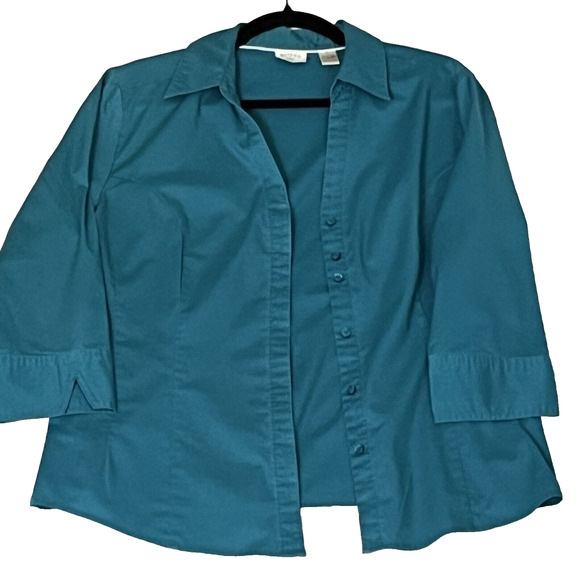 Lot of 3 Womens SZ L Blouse Tops DR2 Jessica Simpson Riders Lee Everyday Casual - Picture 11 of 16